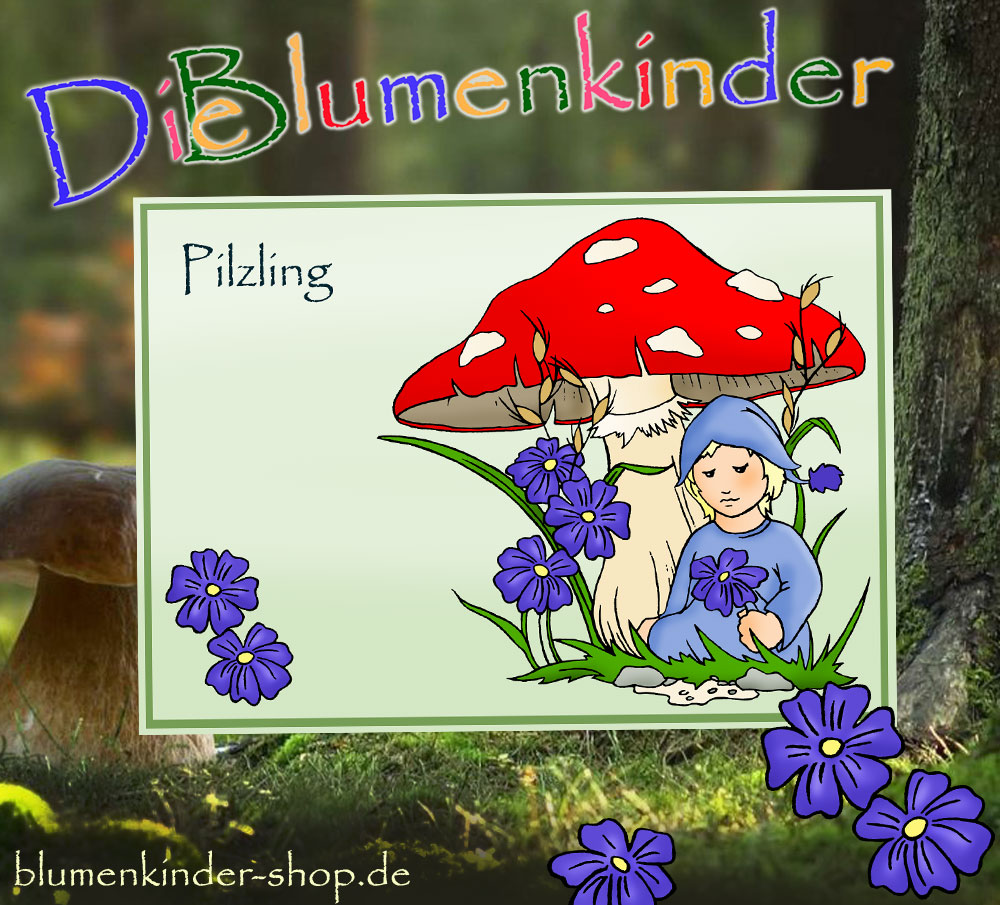 Pilzling Postkarte