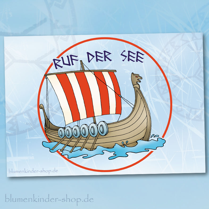 Ruf der See Postkarte
